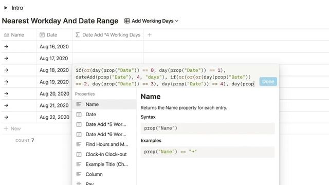 Notion: Add Business Days & Formula Syntax смотреть онлайн