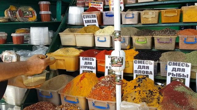 АБХАЗИЯ | ЦЕНЫ В ГАГРЕ в 2021 году | Гагрский рынок смотреть онлайн