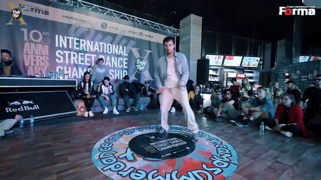 ONLY TOP X | POPPING 1/4 final Pino4et vs Настя Лавреньтева смотреть онлайн