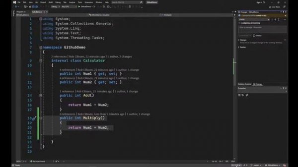 Github course #2: Maken van Commits in Visual Studio 2022