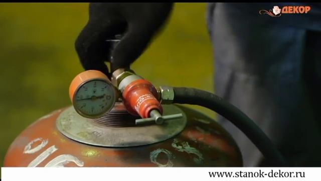 Станок для ковки "Декор" - Кузнечный газовый горн смотреть онлайн