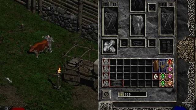 Diablo 2 Cow Rape смотреть онлайн