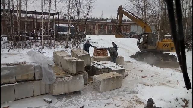 Зима монтаж цоколя подстанции смотреть онлайн