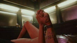 Любовная сцена Альт Каннингем и Джонни Сильверхенда | Cyberpunk 2077