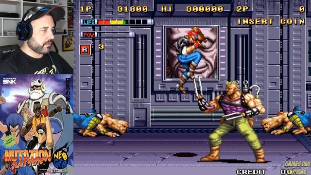 MUTATION NATION (Neo Geo) ATÉ ZERAR смотреть онлайн