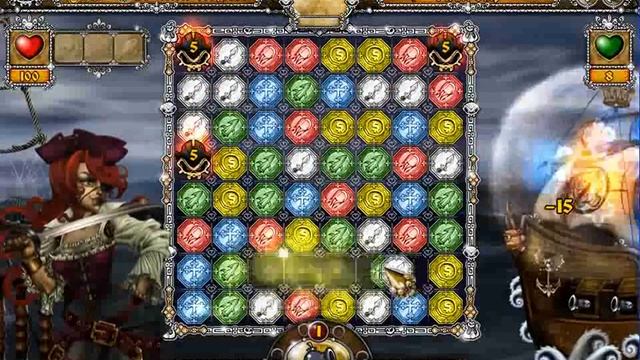 The Adventures of Mary Ann: Lucky Pirates - Match-3 Battle смотреть онлайн