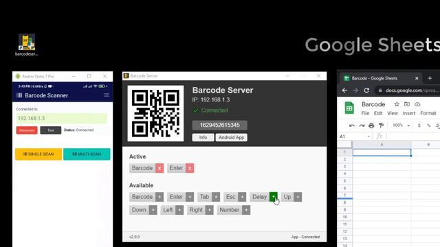 Barcode client server setup & usage [Latest Version] смотреть онлайн