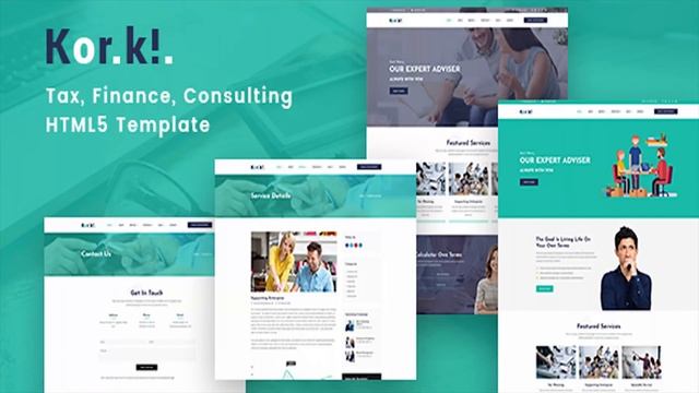 KorKi - Tax & Finance Bootstrap 4 Template | Themeforest Website Templates and Themes смотреть онлайн