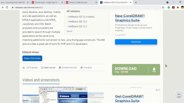How to Install JDK and Netbeans for JSF Applications | Softwares Needed for JavaServer Faces смотреть онлайн