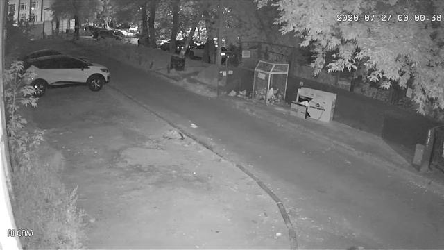 Видеокамера IP IVM-2525-WIFI-PTZ. Улица, ночь смотреть онлайн