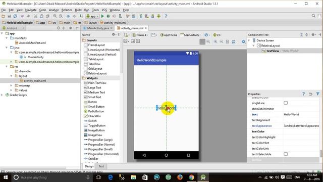Android Tutorial Part Three (3) | Android Hello World Example Explained смотреть онлайн