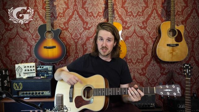 Cort L100C // The Ultimate OM Guitar For Beginners! смотреть онлайн