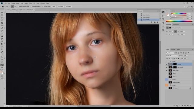 Turning an Adult into a Child - Photoshop Manipulation смотреть онлайн