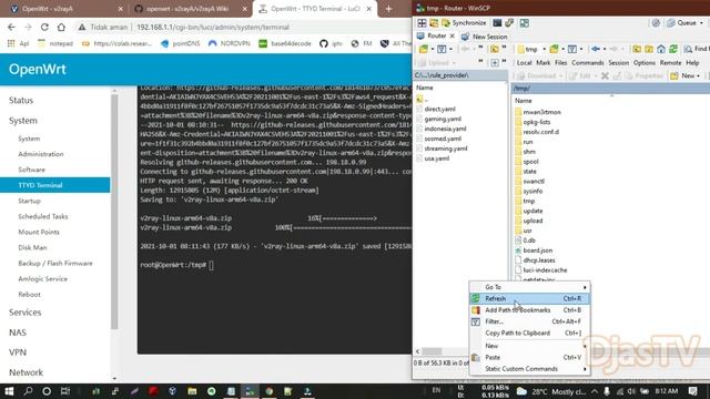 Cara Install Manual V2rayA di Openwrt 21 Untuk Pemula смотреть онлайн