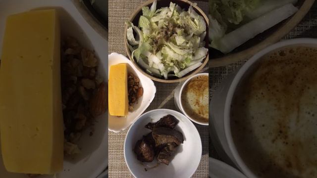 Кето обед. Калории-526.Белки-30гр.Жиры-44гр. Как насчитать БЖУ!Кето-шаги у меня на канале.-14кг/3ме