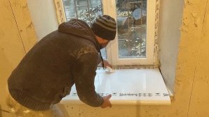 Монтаж подоконника правильно и быстро. За 15 мин