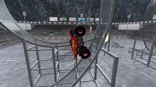 Minecraft Monster truck McQueen VS GTA 5 Monster McQueen VS BeamNG Monster McQueen - WHO IS BEST? смотреть онлайн
