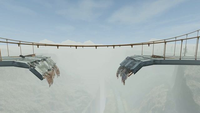 Jumping over a ruined bridge #3 - BeamNG Drive | EpicCrash смотреть онлайн