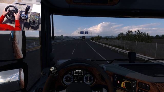 Euro Truck Simulator 2 | Logitech G29 / G920 | Tobii Eye Tracker 5 | Thrustmaster TH8A | ETS2 Mods смотреть онлайн