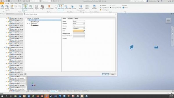 Introduction to Autodesk Inventor Nesting
