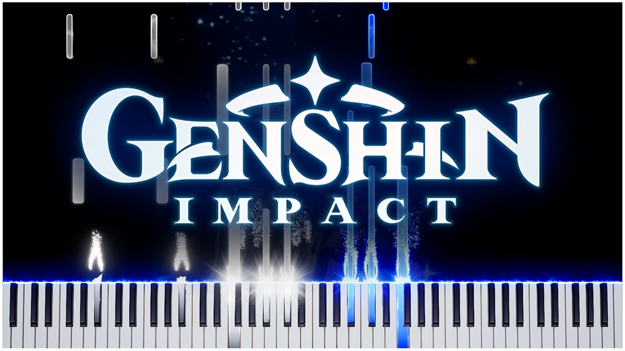 Le Souvenir avec le crepuscule (Genshin Impact) 【 КАВЕР НА ПИАНИНО 】 смотреть онлайн