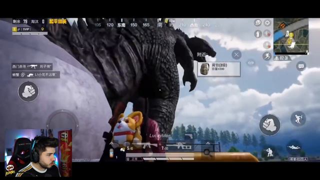 ¡ASÍ ES EL MODO GODZILLA VS KONG EN PUBG MOBILE! ¡APARECE GODZILLA EN MITAD DEL MAPA!😲 смотреть онлайн
