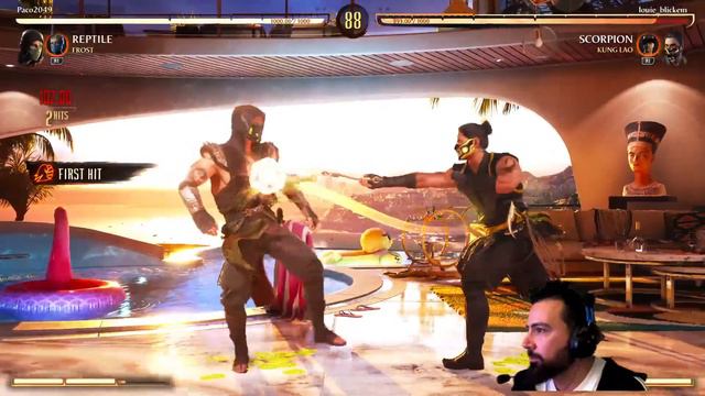 Mortal Kombat 1 - Syzoth/Reptile (Paco2049) RANKED LIVE - Session 3 смотреть онлайн