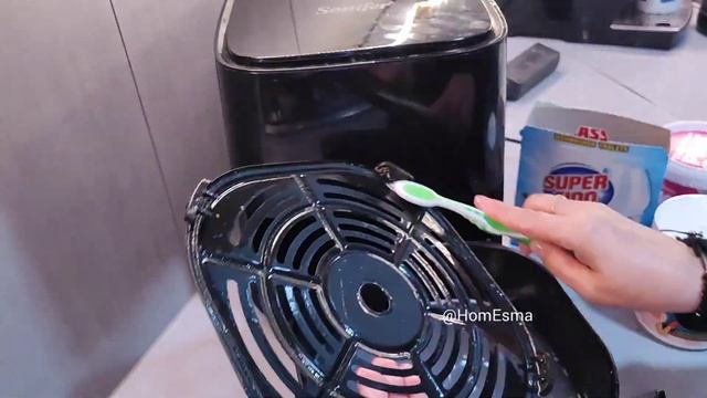 Airfryer Nettoyage Entretien Complet - Meilleurs produits Vegan - Cleaning Airfryer Temizligi смотреть онлайн