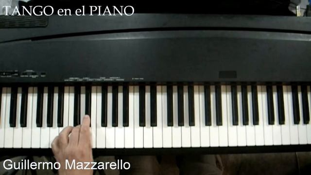 TANGO PIANO ACOMPAÑAMIENTO Fácil ❤️ El MARCATO ❤️ (Ritmo Tutorial) смотреть онлайн