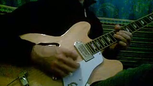 Epiphone Casino , vox ac30 , Improvisation blues смотреть онлайн
