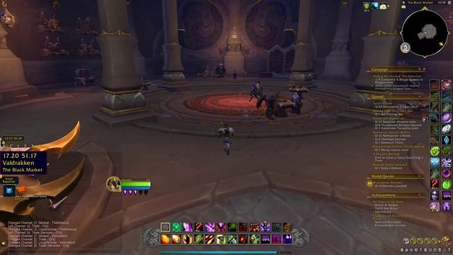 Dragonflight Black Market Location WoW Dragon Isles смотреть онлайн