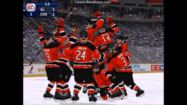 Two strange goals and Stanley Cup celebration, NHL 2000 смотреть онлайн