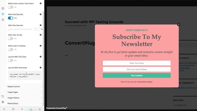 ConvertPlug - How to Create Email Subscription, Special Offer and Info Bar Popups смотреть онлайн