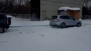 Subaru Forester SJ 2.0 CVT VS Snow