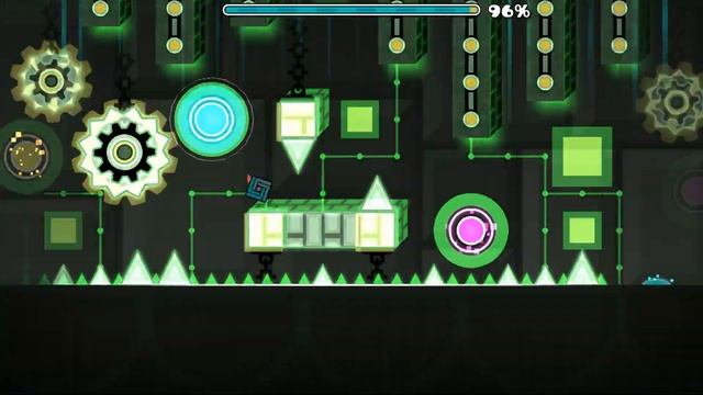 Geometry Dash 2.11: Psychosis 100% (rebeat, 3 Coins)