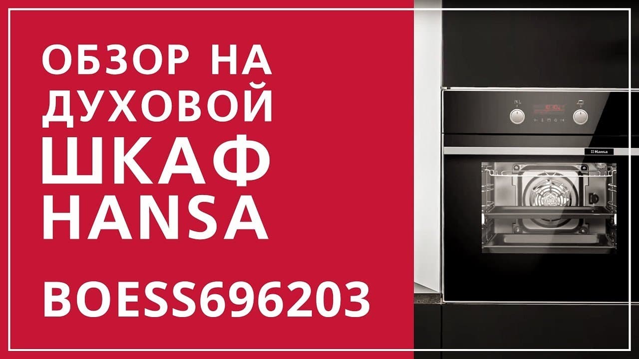 Обзор духового шкафа Hansa BOESS696203 Fusion