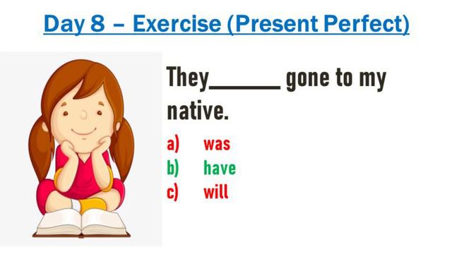 Day 8 | FREE Spoken English course in Tamil | Present perfect tense | English speaking activity | смотреть онлайн