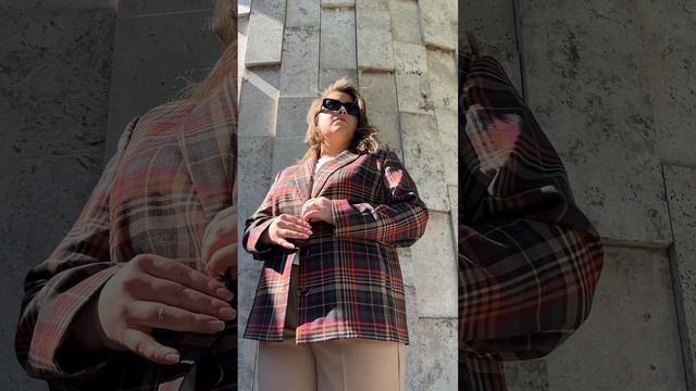 Образ с жакетом для девушек Plussize