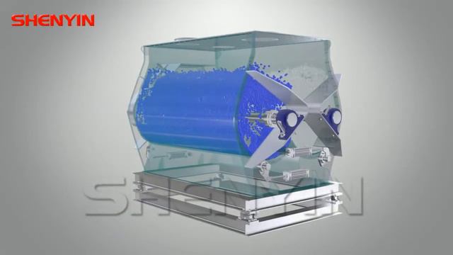 Paddle mixer: Video for double shaft paddle mixer SYJW, paddls on double shafts! смотреть онлайн