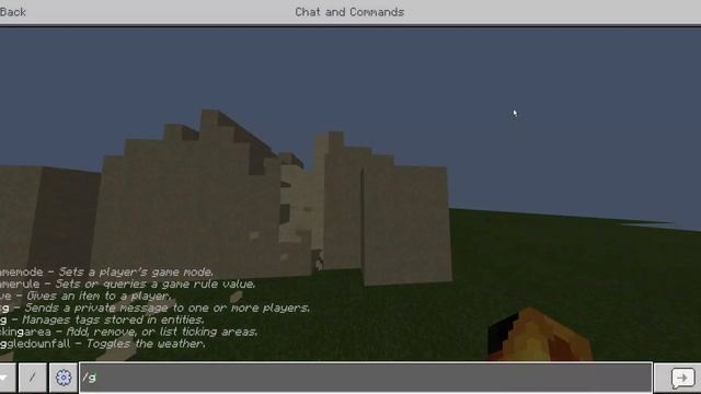 MCPE | Basic Terraforming Commands смотреть онлайн