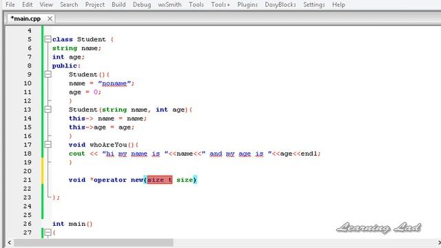 Overloading New and Delete Operators | C++ Programming Video Tutorial смотреть онлайн