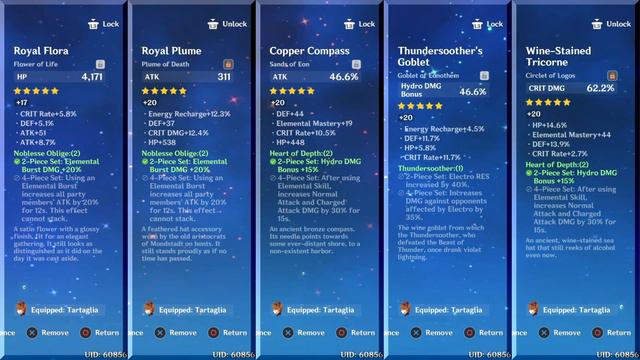 Tartaglia: Budget Ganyu | Genshin Impact builds смотреть онлайн
