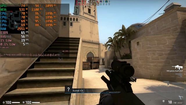 Core I3 4030U + GeForce 820M = CS: GO