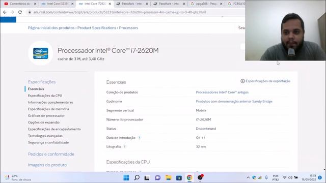Intel Core i3-2330M Qual Upgrade Fazer? (Análise) смотреть онлайн