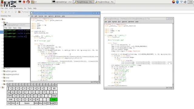 openCV with raspberry lv1#2recognizing color & angle смотреть онлайн