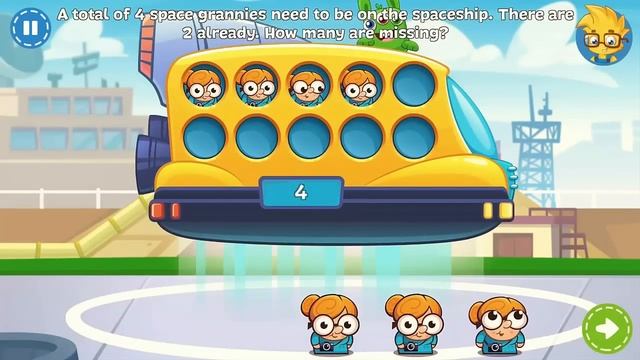 Baby Learn Math & Have Fun With Numbie | Fun Educational Games смотреть онлайн