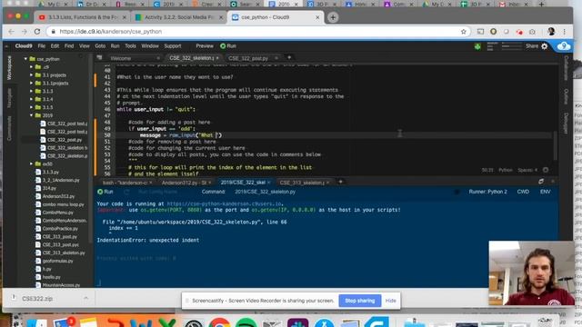 CSE 3.2.2: Post Program- Object Oriented Programming смотреть онлайн