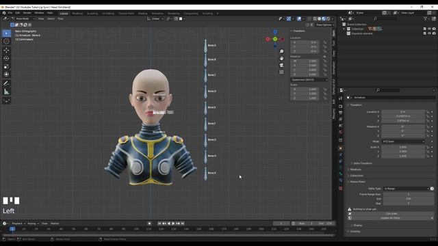 Blender Sunday ToolsTips I Create Automatic Lip Sync With Rhubarb In Blender 3.1.2 I Hindi