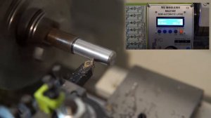 NUMOBAMS NU210E Lathe Machine Auto Cutting Outer Circle on Material