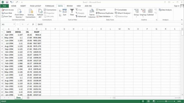 How to Perform a Linear or Multiple Regression (Excel 2013) смотреть онлайн